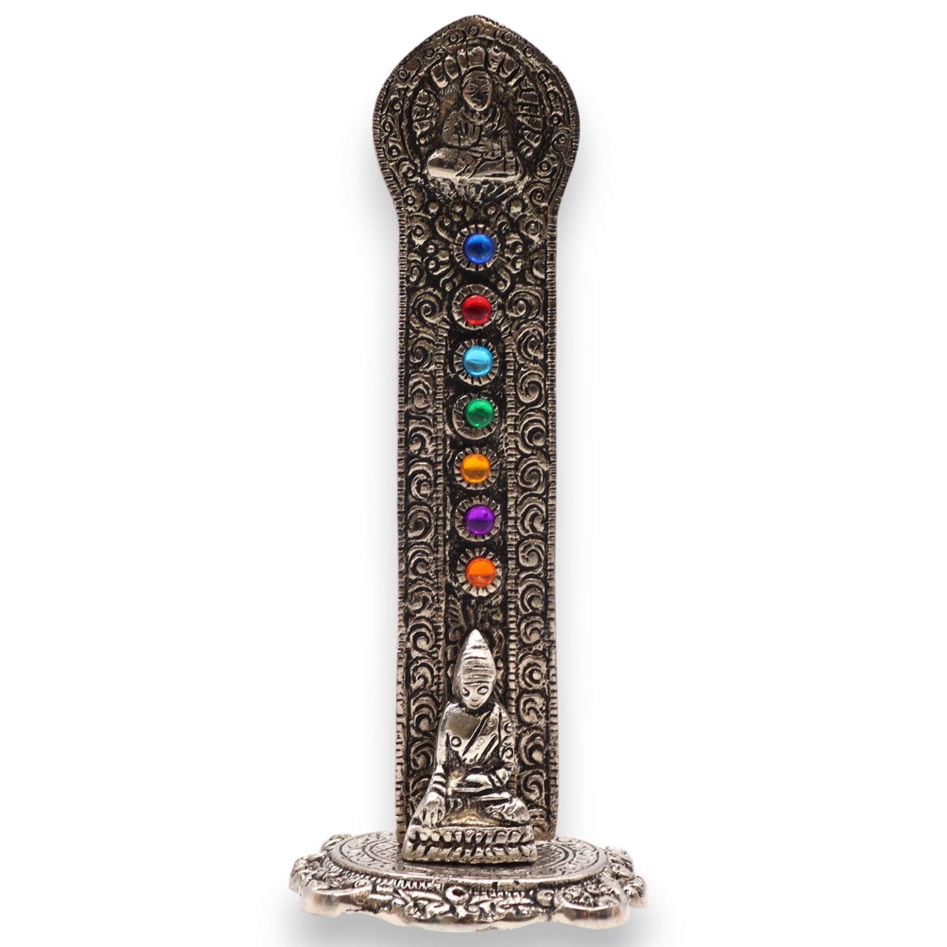 Chakra Tower Buddha Incense Holder - Auras Workshop Auras Workshop