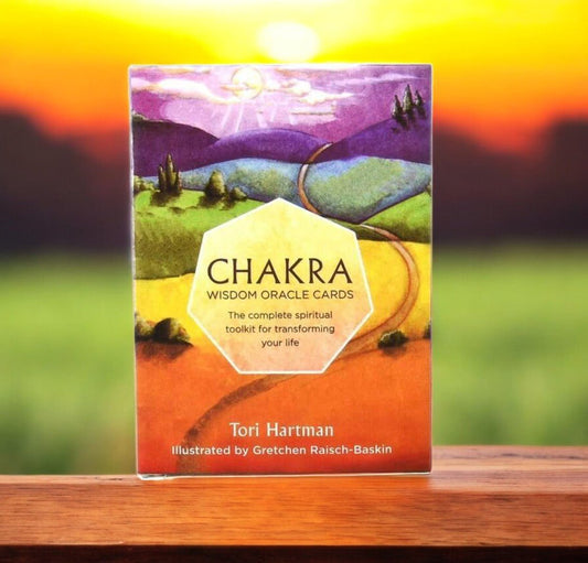 Chakra Wisdom Oracle Tarot Card - Tori Hartman - Auras Workshop Auras Workshop