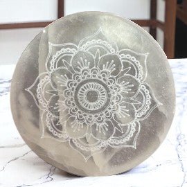 Charging Plate 8cm - Mandala Design