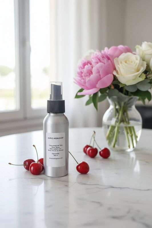 Cherrywood Veil Mist 100ml – Elegant Home Fragrance Spray - Auras Workshop Auras Workshop