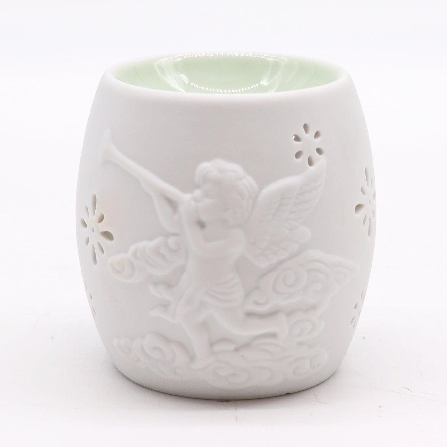 🤍✨ Cherubs Wax & Oil Burner Assort Designs | White Ceramic | Decorative Home Fragrance Burner - Auras Workshop Auras Workshop