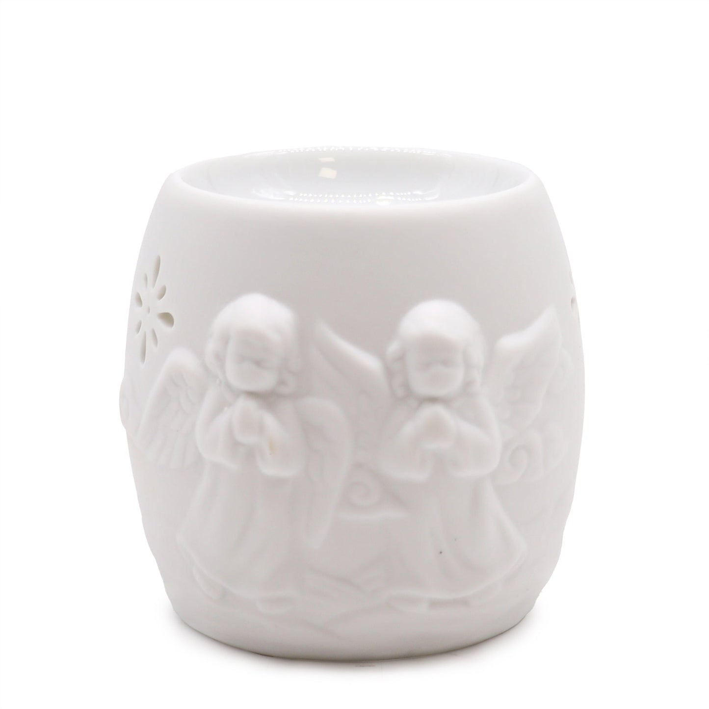 🤍✨ Cherubs Wax & Oil Burner Assort Designs | White Ceramic | Decorative Home Fragrance Burner - Auras Workshop Auras Workshop