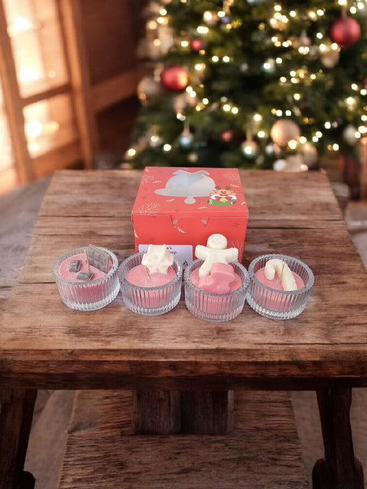 🎄 Christmas Mornings, Pine & Spiced Apple Tealights – Christmas Edition - Auras Workshop Auras Workshop