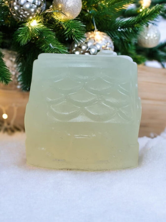 Christmas Pine Wreath Scented Christmas Lodge Soap - Auras Workshop Auras Workshop