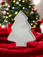 Christmas Tree White Tray - Auras Workshop Auras Workshop