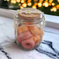 Citrus Scented Clouds & Donuts Wax Melts in Small Glass Bottle - Auras Workshop Auras Workshop