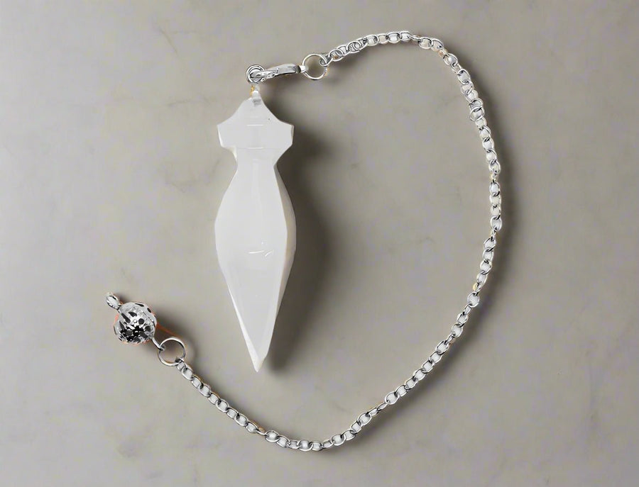🔮 Clear Quartz Pendulum