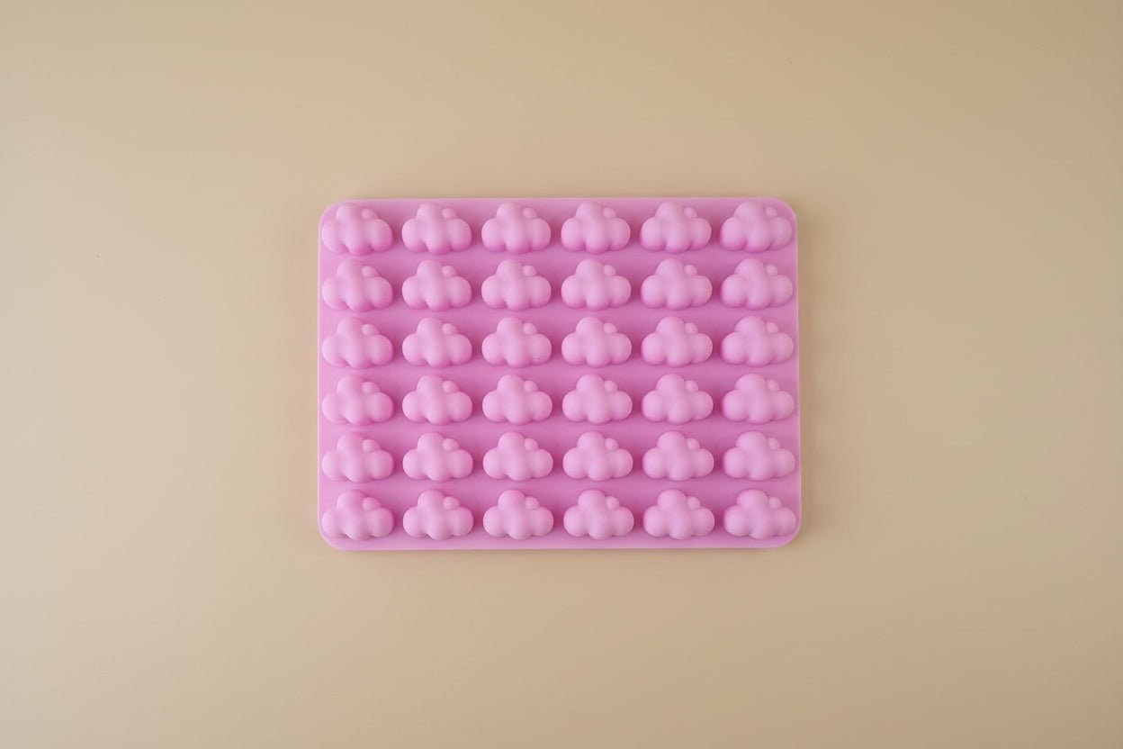☁️ Cloud Silicone Mold Tray – Mini Cloud Wax Melt & Candle Mold - Auras Workshop Auras Workshop