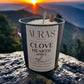 Clove Hearth Apple Glown Scent - Eco Snow Candle - Auras Workshop Auras Workshop