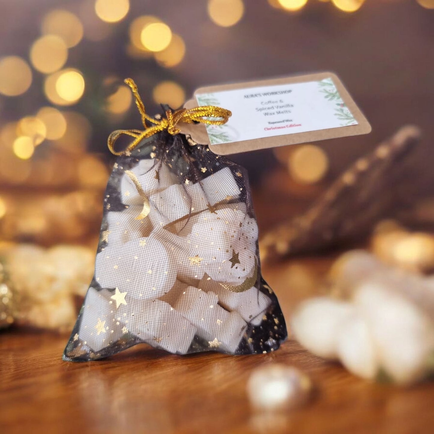 ☕ Coffee & Spiced Vanilla Wax Melts – Christmas Edition - Auras Workshop Auras Workshop