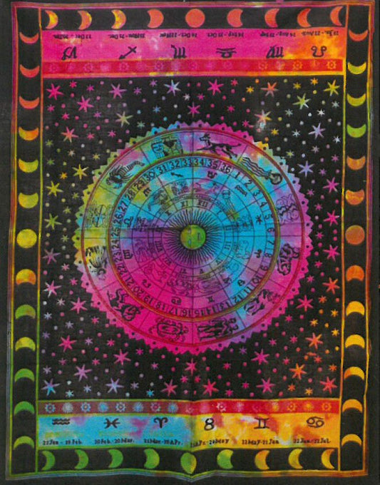 Cotton Wall Art - Zodiac - Auras Workshop Auras Workshop