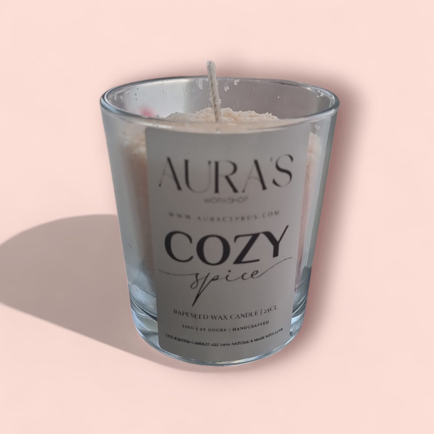 Cozy Spice Scent - Eco Snow Candle - Auras Workshop Auras Workshop