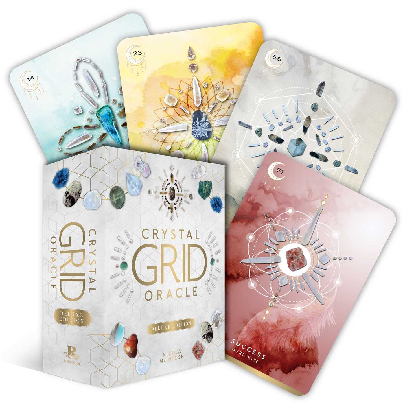 Crystal Grid Oracle Deluxe Edition Tarot Cards - Auras Workshop Auras Workshop