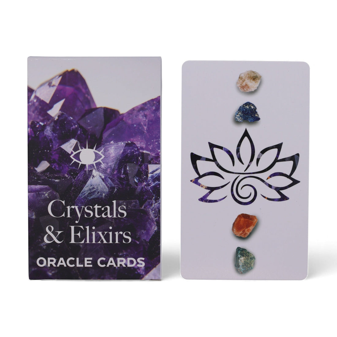 💎✨ Crystals & Elixirs Oracle Cards – Healing Energy Deck - Auras Workshop Auras Workshop