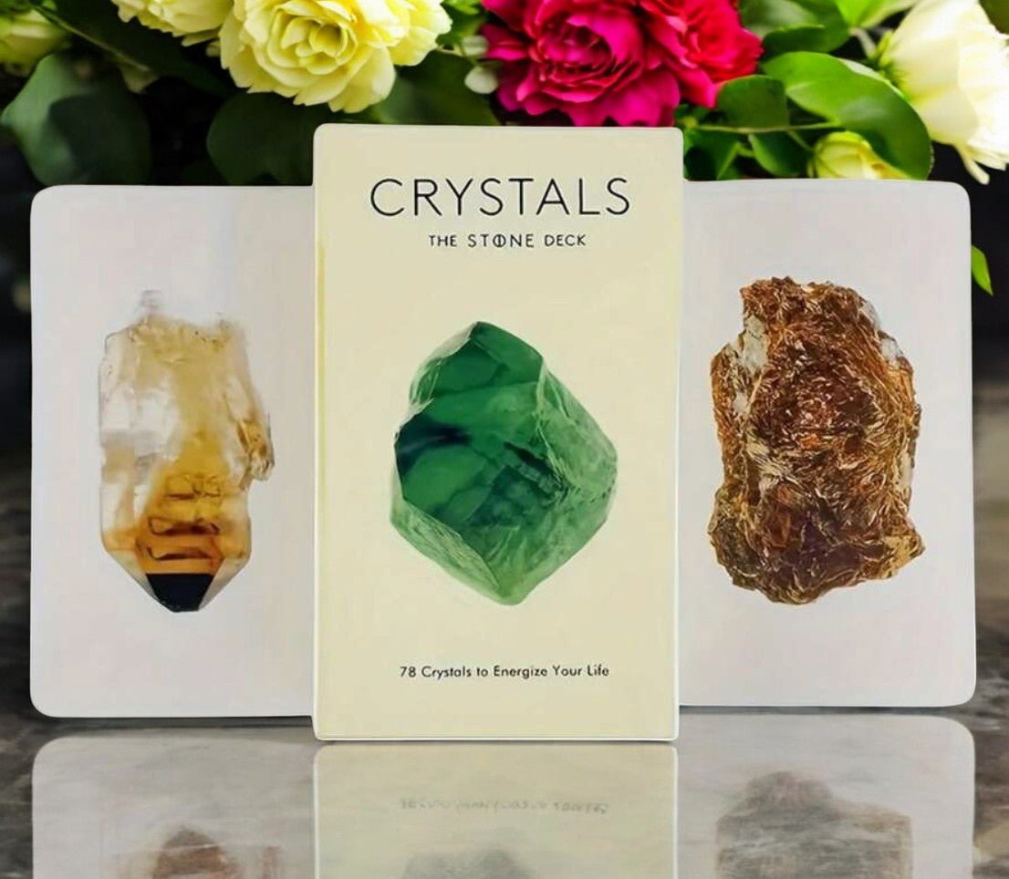 Crystals – The Stone Deck | 78 Crystal Cards for Energy & Spiritual Guidance - Auras Workshop Auras Workshop