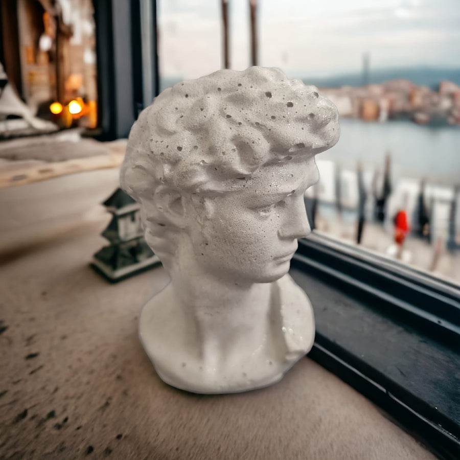Davids Head Small Decor Handcrafted