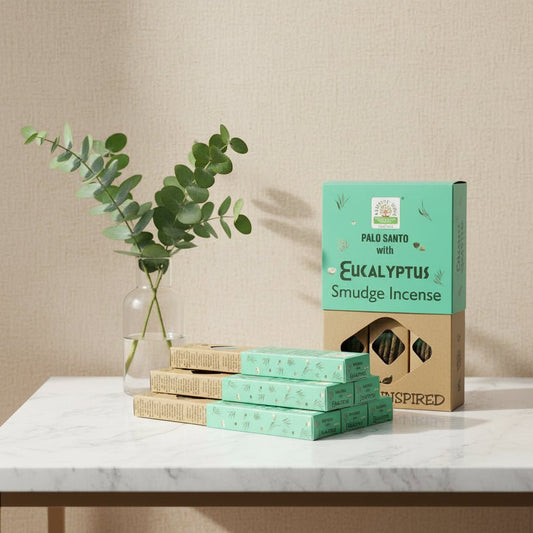 Earth Inspired Smudge Incense – Eucalyptus - Auras Workshop Auras Workshop
