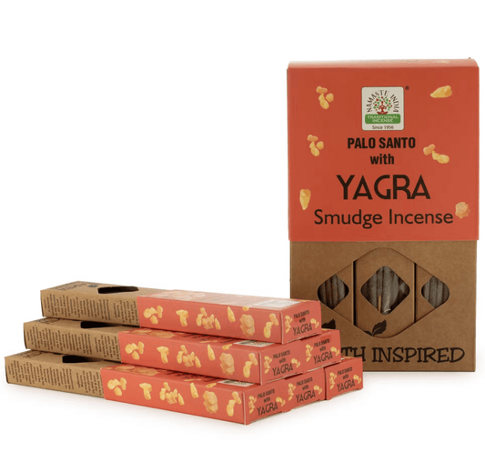 Earth Inspired Smudge Incense – Yagra | Abundance, Prosperity & Positive Energy - Auras Workshop Auras Workshop