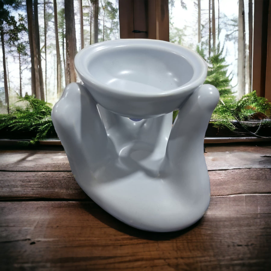 Elegant Hand Wax Melt Burner