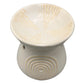 Elemental Natural Large Oil & Wax Burner – Ivory - Auras Workshop Auras Workshop