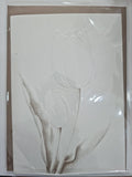 Embossed Flower Design Greeting Cards (2 Designs) - Auras Workshop Auras Workshop