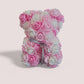 Eternal Love White & Pink Rose Bear – Perfect Romantic Valentine’s Gift - Auras Workshop Auras Workshop