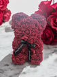 Eternal Love Wine Red Rose Bear – A Valentine’s Gift to Remember - Auras Workshop Auras Workshop