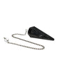 Faceted Shungite Crystal Pendulum – 4 cm