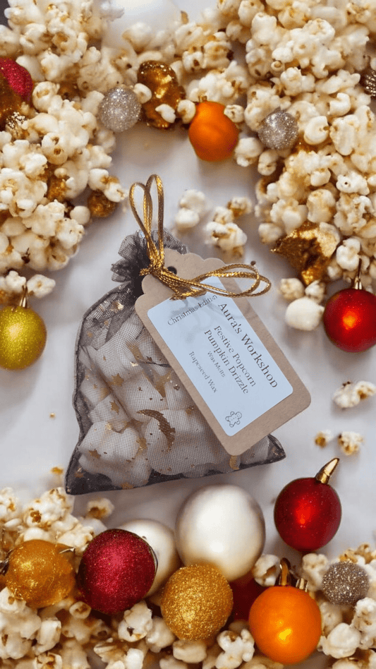 Festive Popcorn Pumpkin Drizzle - Christmas Edition - Auras Workshop Auras Workshop