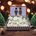 🥧🎄 Festive Pudding Wax Melts in Nutcracker Tin – Christmas Edition | Aura’s Workshop | Warm Spiced Dessert Scent - Auras Workshop Auras Workshop