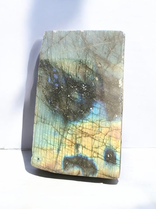 Flashy Labrodorite Slab - Auras Workshop Auras Workshop