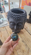 Flashy Labrodorite Sphere - Auras Workshop Auras Workshop