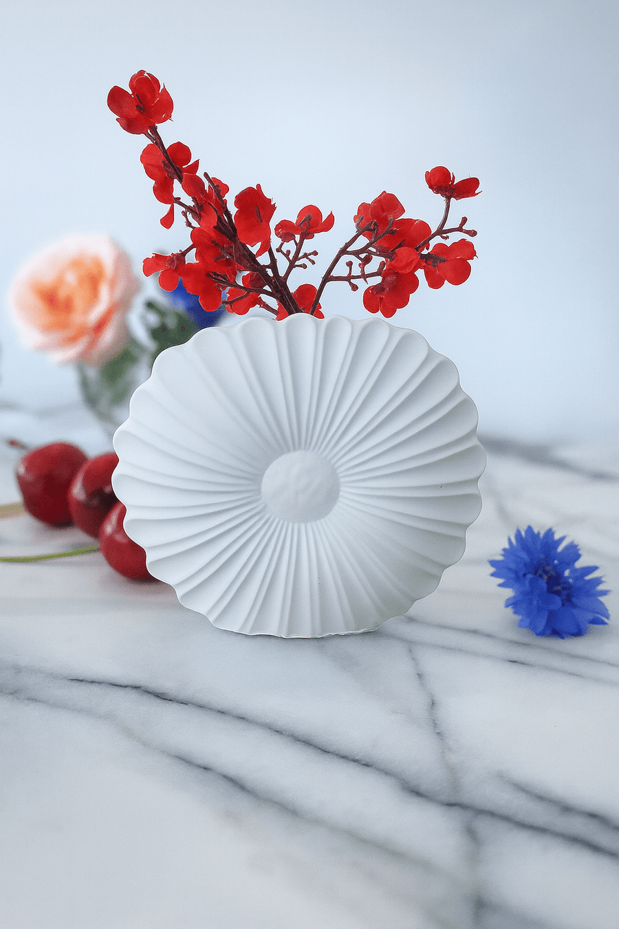 🌼 Flower Shape Daisy Vase – Award-Winning Décor by Aura’s Workshop