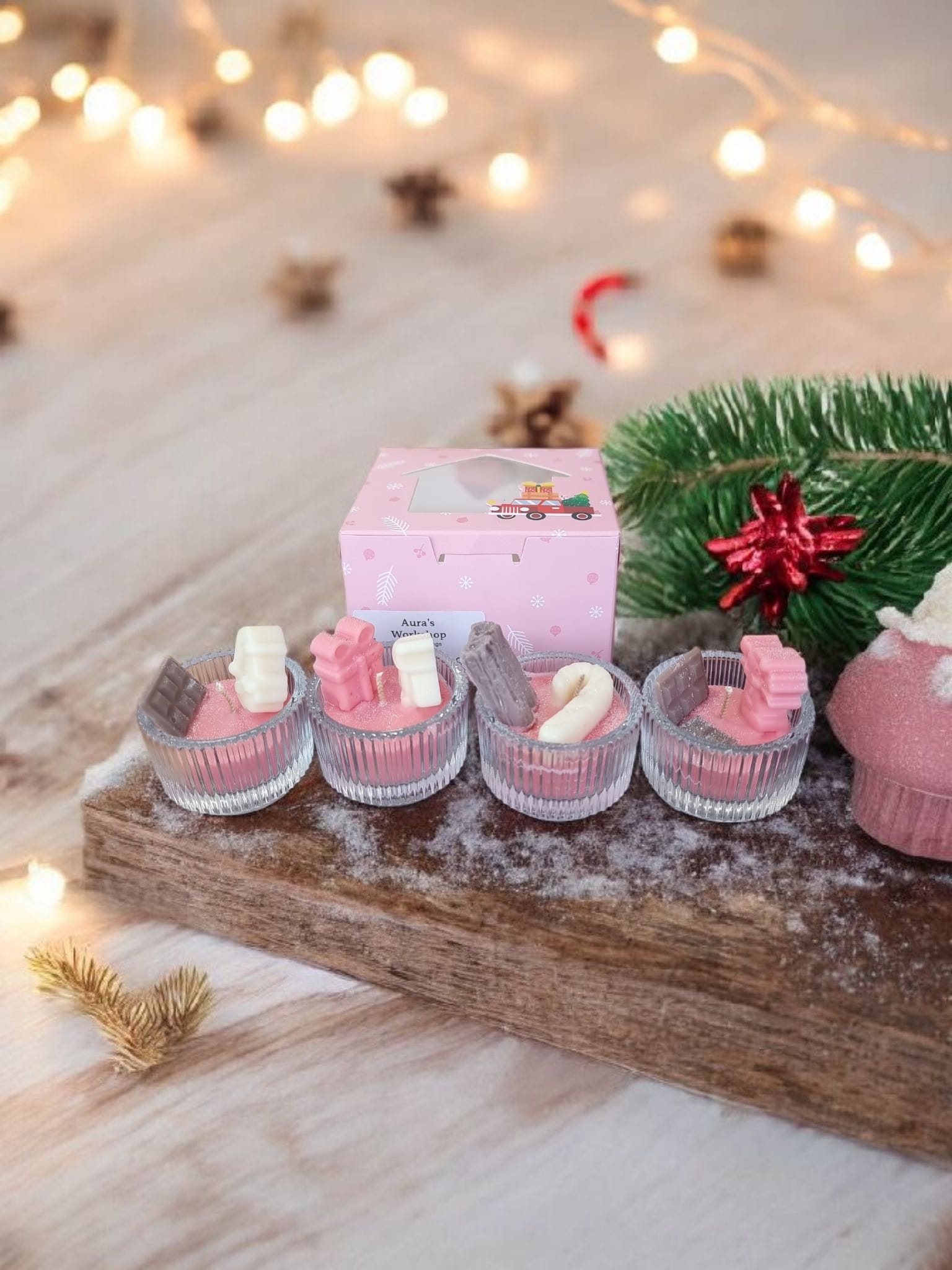 ❄️ Frosty Morning with Creamy Spiced Gingerbread Tealights – Christmas Edition - Auras Workshop Auras Workshop