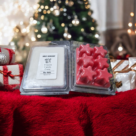 🍬❄️ Frozen Candy Cane Wax Melts – Christmas Edition | Aura’s Workshop - Auras Workshop Auras Workshop