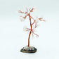 Gemstone Tree - Rock Quartz on Black Agate Base (35 stones) - Auras Workshop Auras Workshop