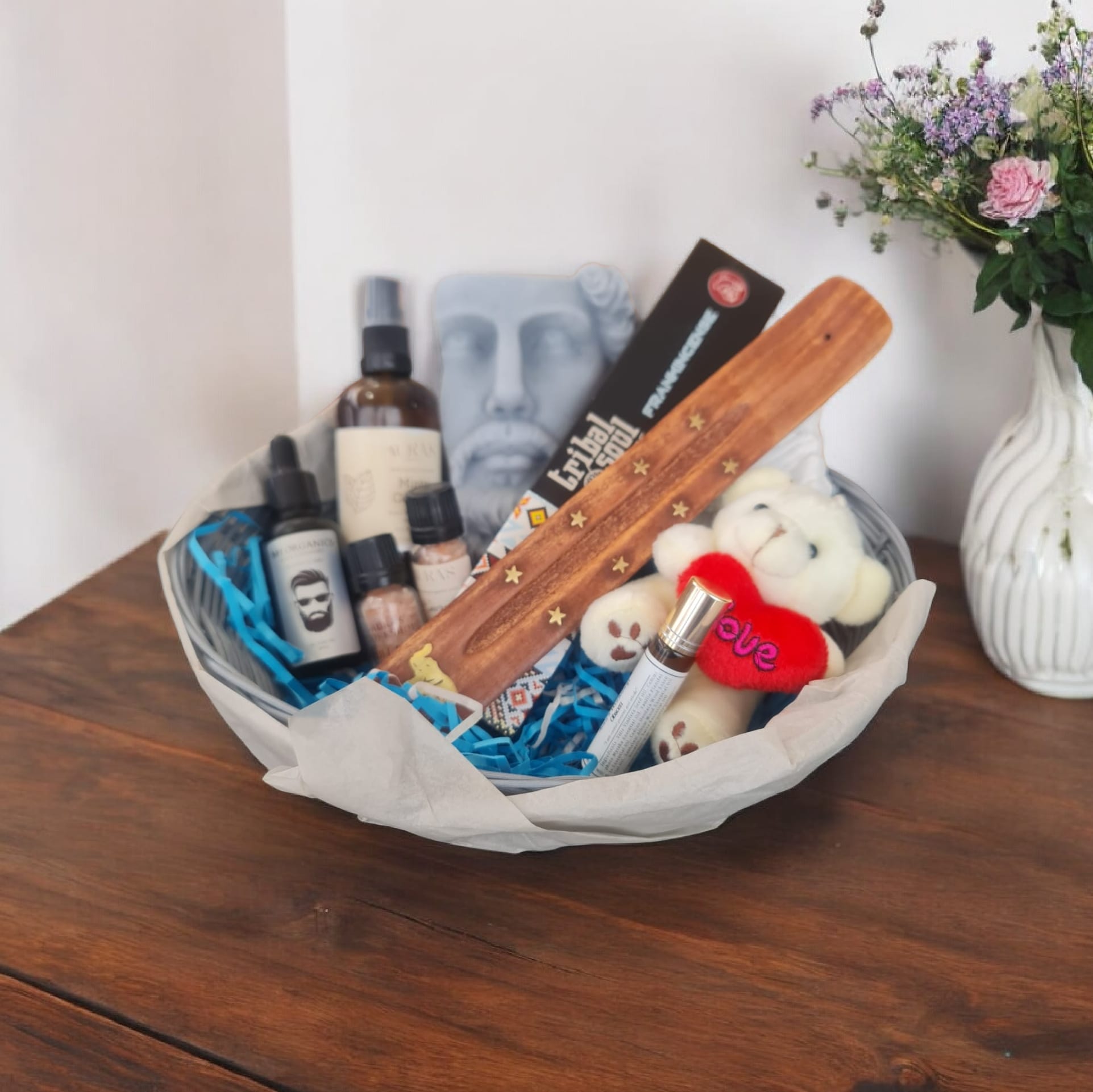 Gift Basket Hamper for Him – Luxury Self - Care & Spiritual Set 💝 - Auras Workshop Auras Workshop