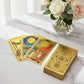Golden Tarot Card Set – Luxury 78 Card Divination Deck - Auras Workshop Auras Workshop