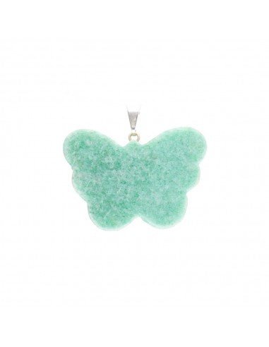 Green Aventurine Butterfly Pendant – Crystal Jewellery - Auras Workshop Auras Workshop
