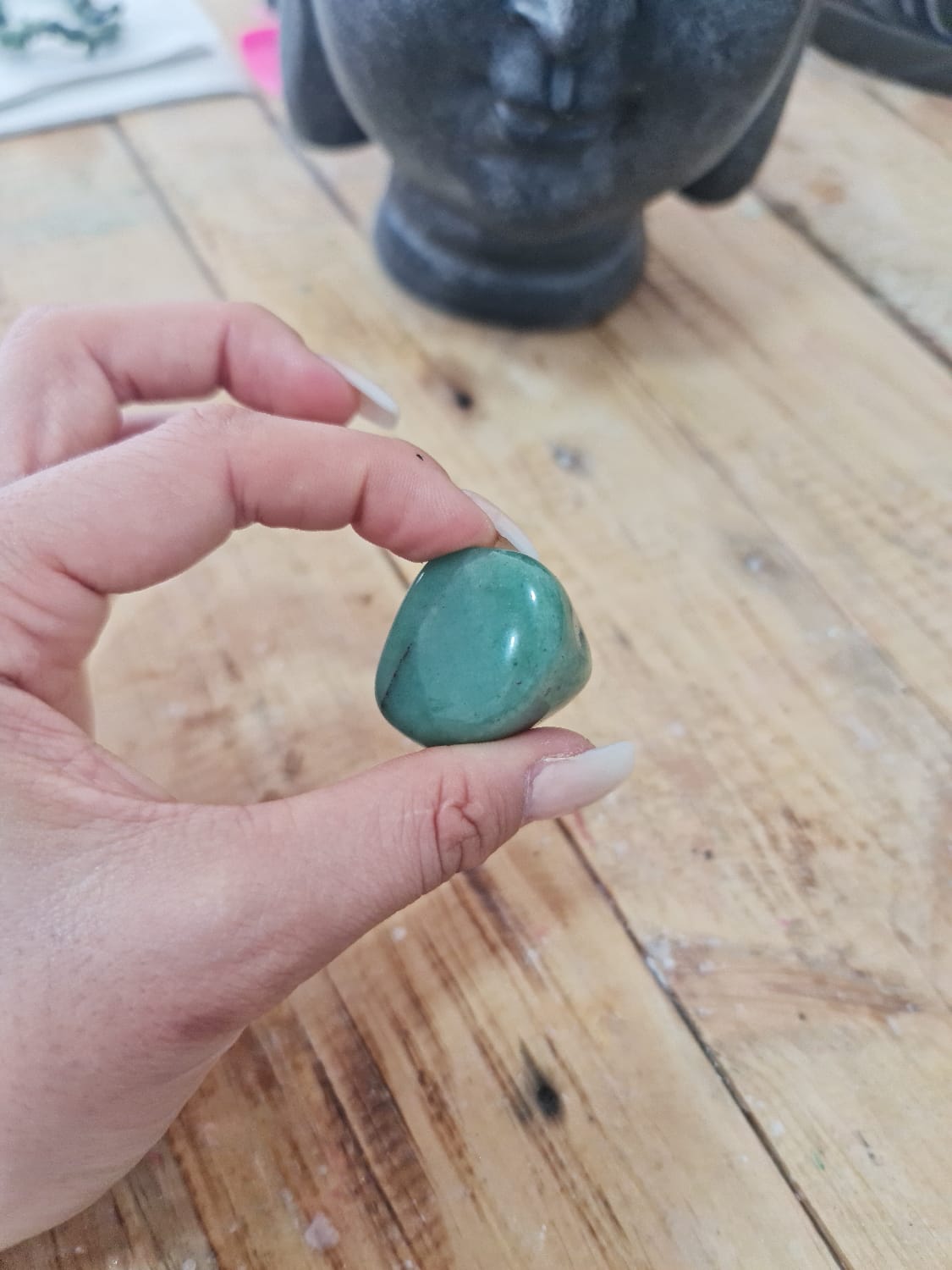 Green Averturine Stone - Auras Workshop Auras Workshop