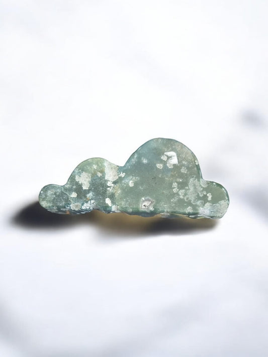 Green Moss Agate Cloud Crystal - Auras Workshop Auras Workshop