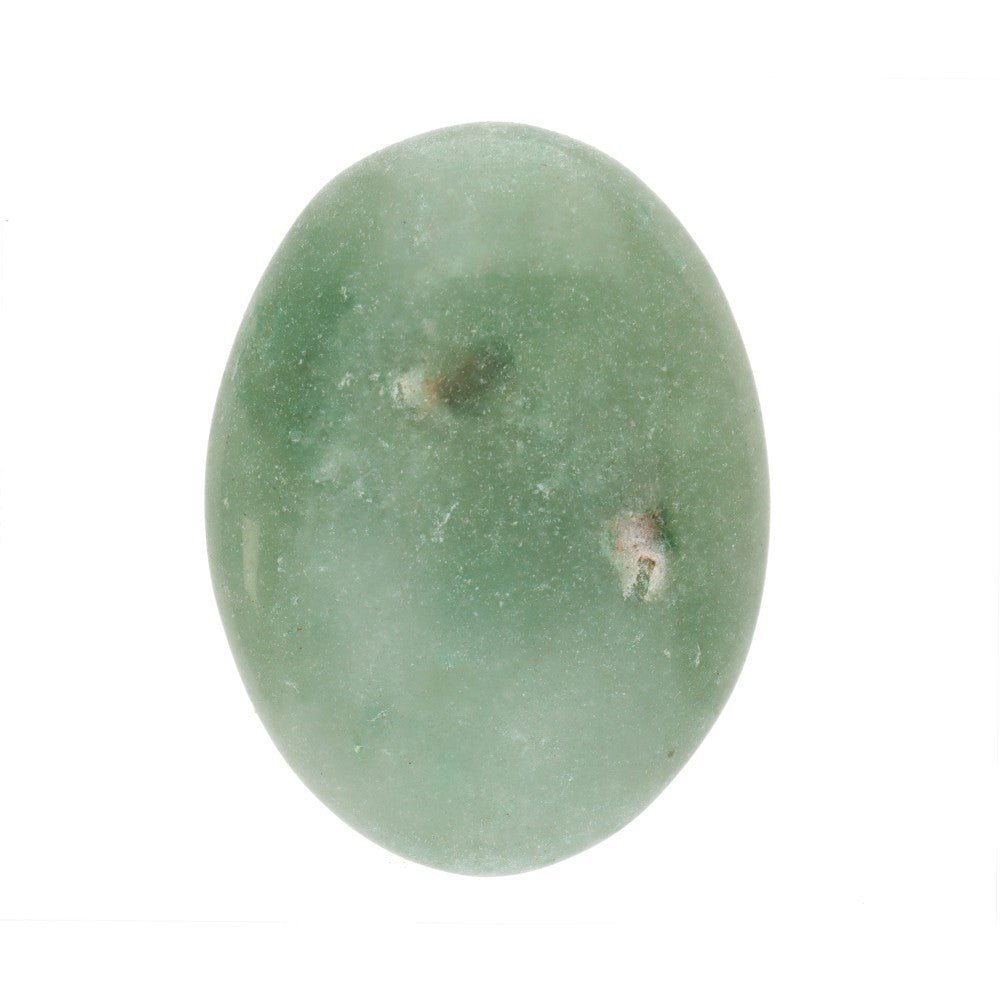 Green Quartz Anti-Stress Tumbled Crystal – Calm, Balance & Positive Energy Stone - Auras Workshop Auras Workshop