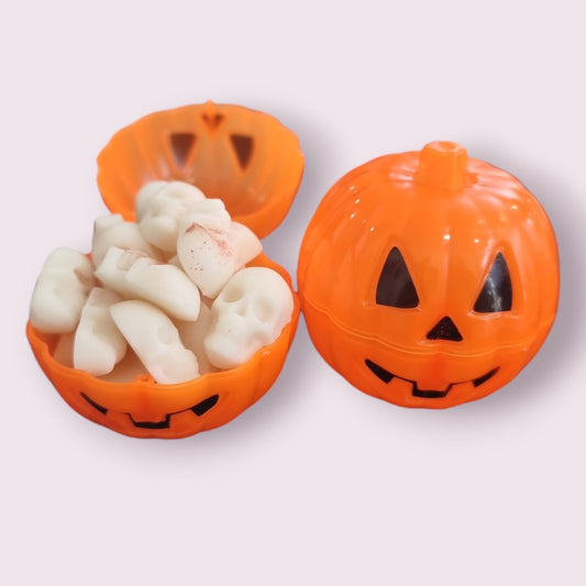 Halloween Banana Cupcake Pumpkin Case Wax Melts - 100% Rapeseed Wax - Auras Workshop Auras Workshop