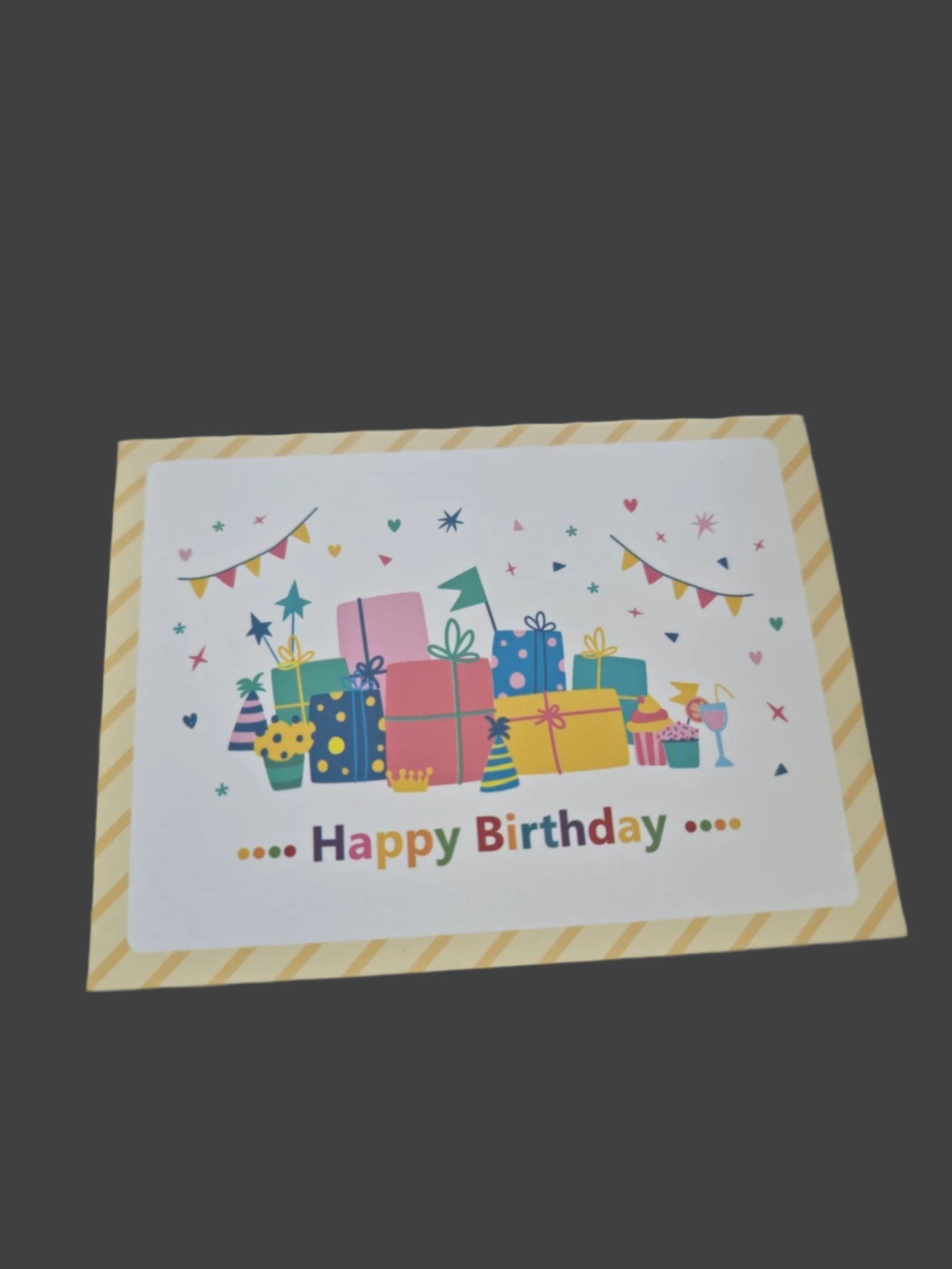 Happy Birthday Greeting Cards (5 Designs) - Auras Workshop Auras Workshop