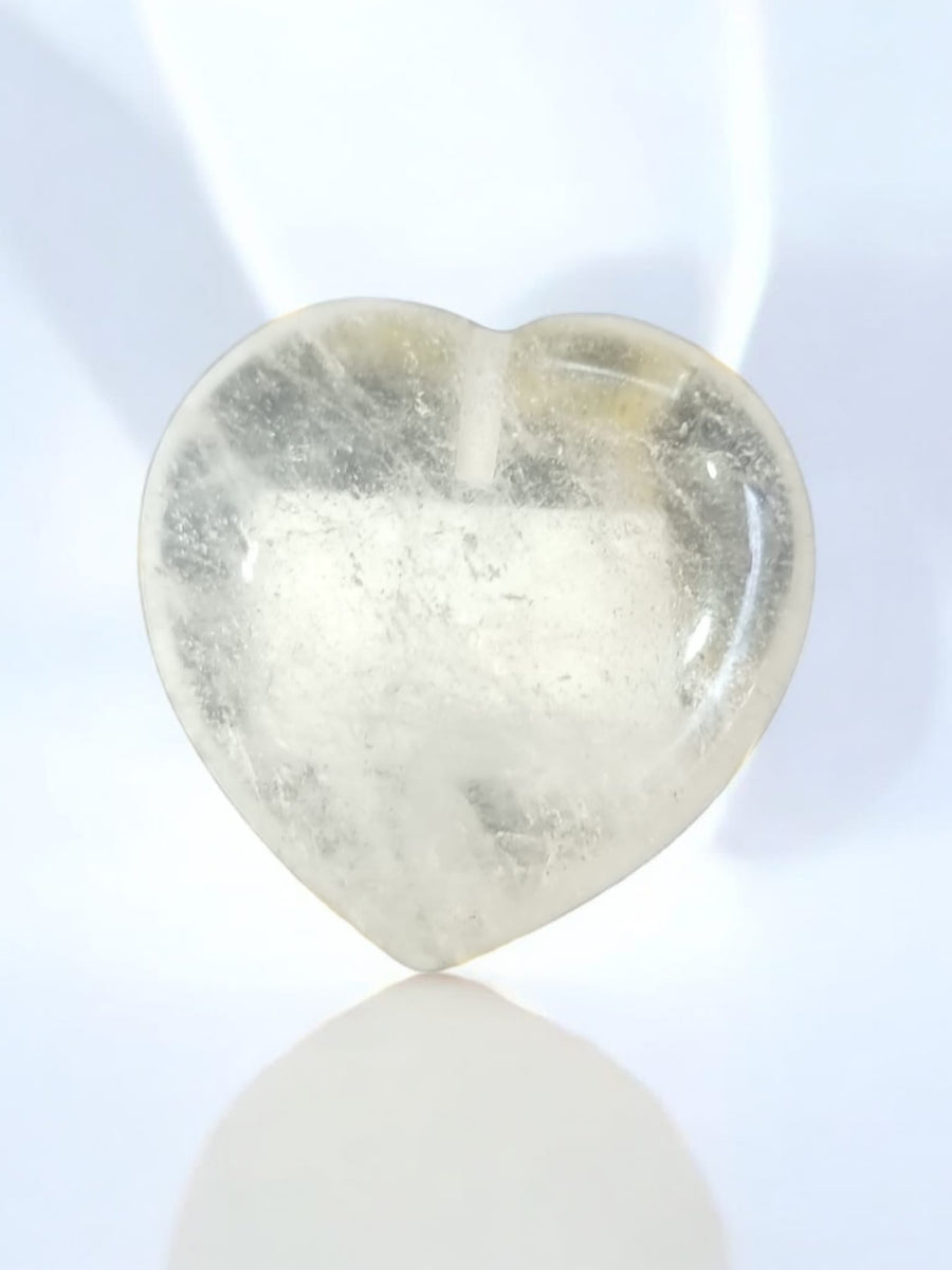 Heart Clear Quartz Crystal