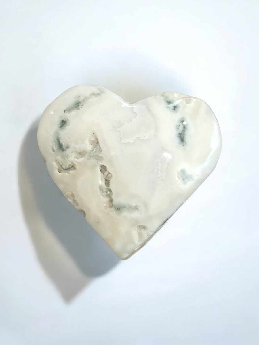 Heart Tree Agate Crystal