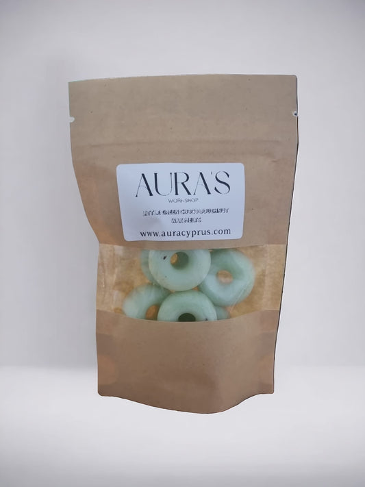 Little Green Choco Donut Wax Melts - Small 80 grams - Auras Workshop Auras Workshop