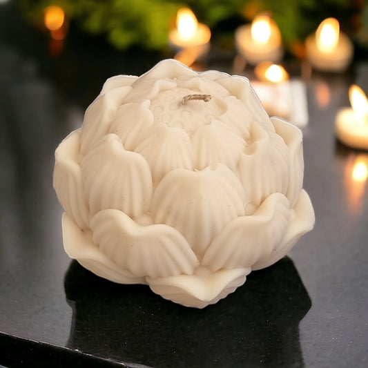 Lotus Flower Large Vanilla Cream Scent - Auras Workshop Auras Workshop