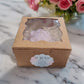 Lotus Flower Purple Blackberry Vanilla Scented Candle in Gift Box - Auras Workshop Auras Workshop