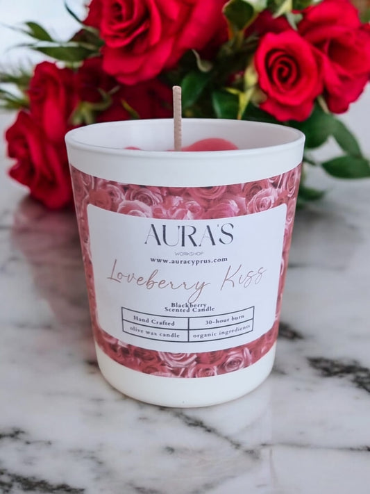 Loveberry Kiss Valentine’s Candle - Auras Workshop Auras Workshop